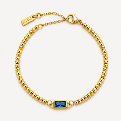 Beaded Birthstone Bracelet