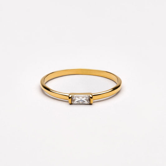Dainty Crystal Ring