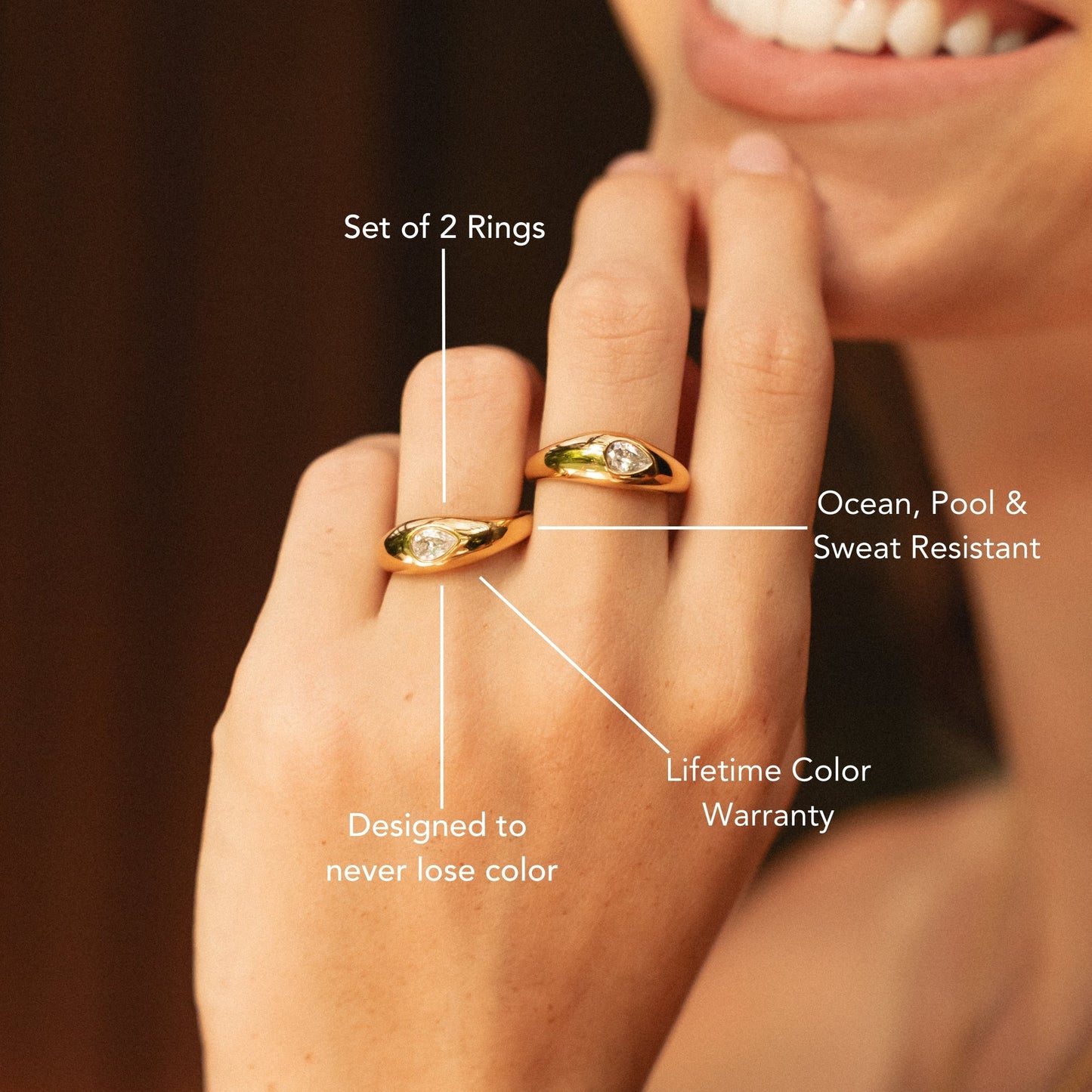 “Harmony” Rings Set