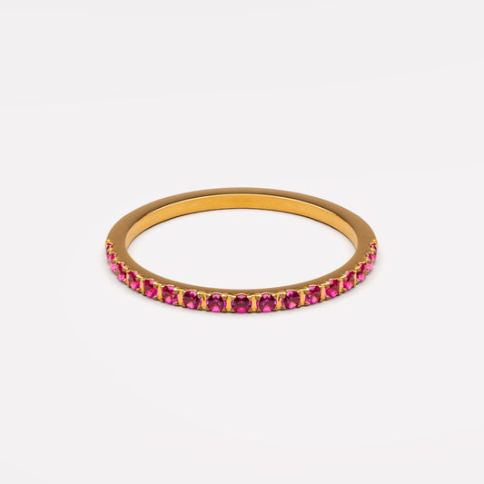 “Bordeaux” Thin Ring