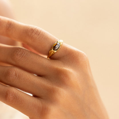 Tiger Eye Ring